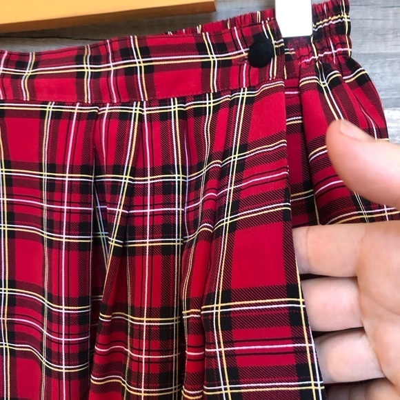 Vintage Northern Traditions  Cottagecore  Red and Black Plaid Skirt Medium - Picture 3 of 8
